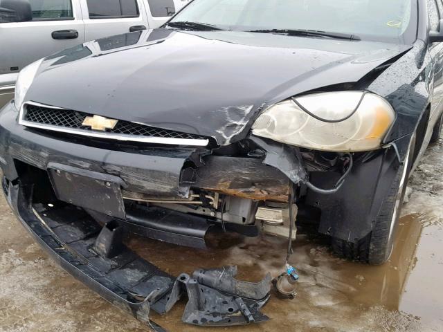 2G1WC5E35D1159598 - 2013 CHEVROLET IMPALA LTZ BLACK photo 9