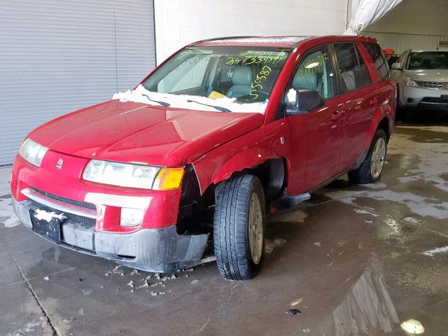 5GZCZ63444S869830 - 2004 SATURN VUE RED photo 2