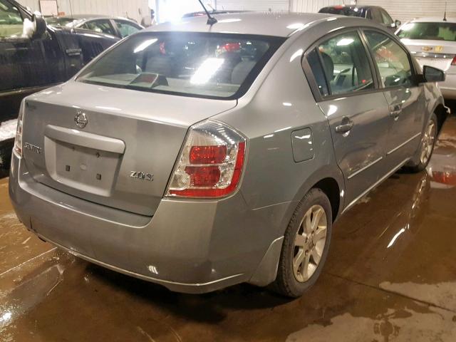 3N1AB61E57L701032 - 2007 NISSAN SENTRA 2.0 GRAY photo 4