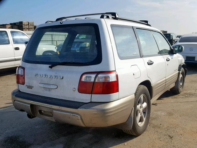 JF1SF65571H740295 - 2001 SUBARU FORESTER S TWO TONE photo 4