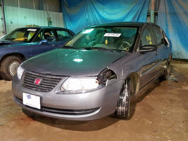 1G8AJ55F97Z201472 - 2007 SATURN ION LEVEL SILVER photo 2