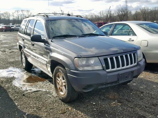 1J4GW48S04C159822 - 2004 JEEP GRAND CHER GRAY photo 1