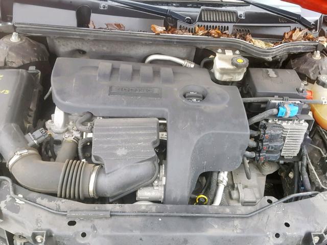 1G8AN15F37Z187601 - 2007 SATURN ION LEVEL RED photo 7