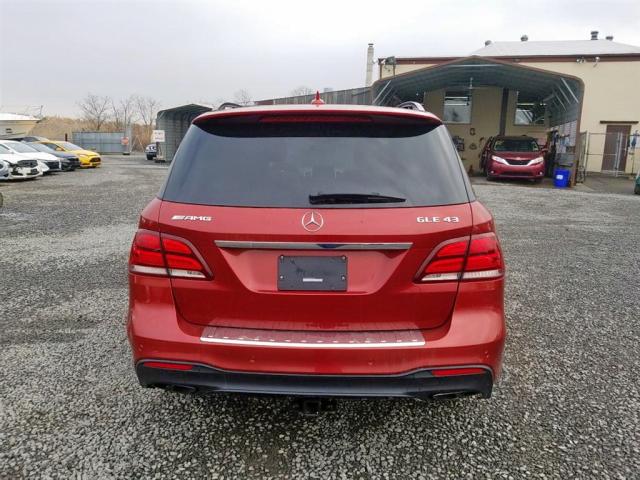 4JGDA6EB8JB066759 - 2018 MERCEDES-BENZ GLE 43 AMG RED photo 10