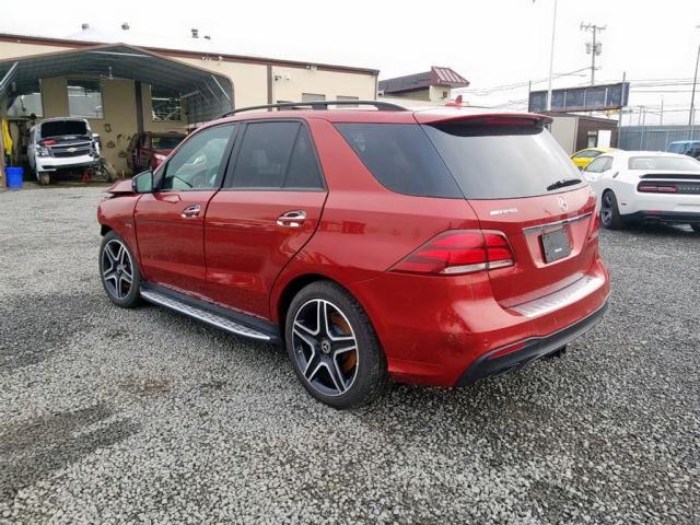 4JGDA6EB8JB066759 - 2018 MERCEDES-BENZ GLE 43 AMG RED photo 4