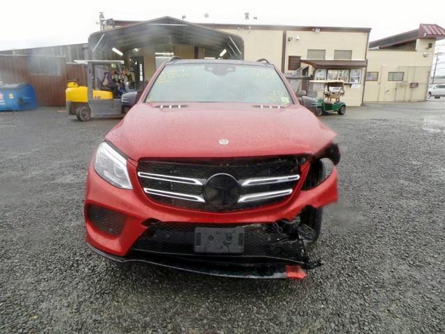 4JGDA6EB8JB066759 - 2018 MERCEDES-BENZ GLE 43 AMG RED photo 9