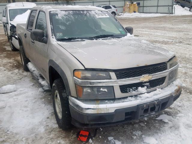 1GCDT138958264861 - 2005 CHEVROLET COLORADO TAN photo 1