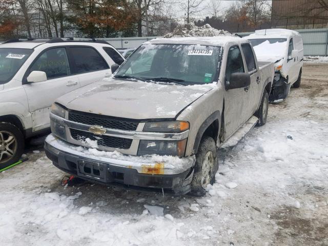 1GCDT138958264861 - 2005 CHEVROLET COLORADO TAN photo 2