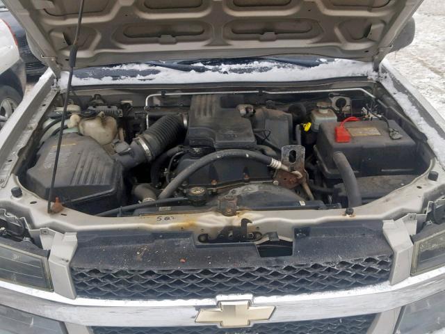 1GCDT138958264861 - 2005 CHEVROLET COLORADO TAN photo 7