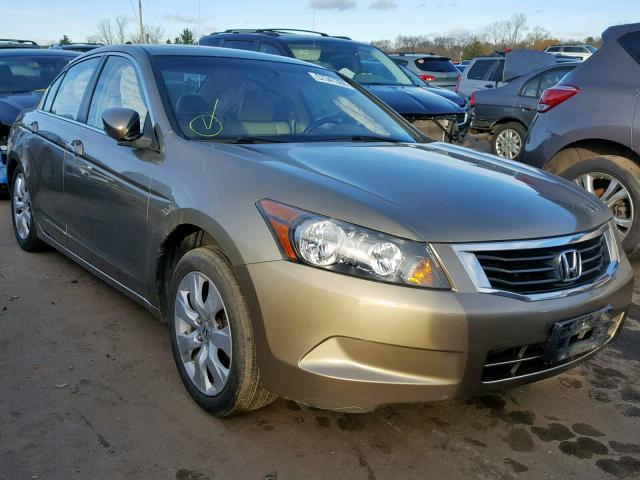 1HGCP26808A050101 - 2008 HONDA ACCORD EXL TAN photo 1