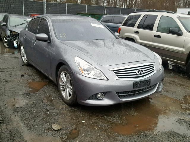 JN1CV6AR7CM676718 - 2012 INFINITI G37 GRAY photo 1