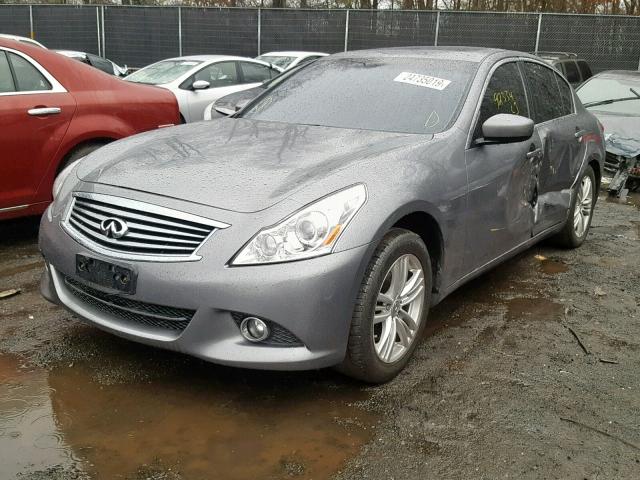 JN1CV6AR7CM676718 - 2012 INFINITI G37 GRAY photo 2