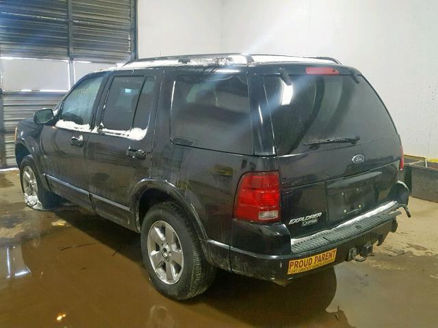 1FMDU75K64ZB31536 - 2004 FORD EXPLORER L BLACK photo 3