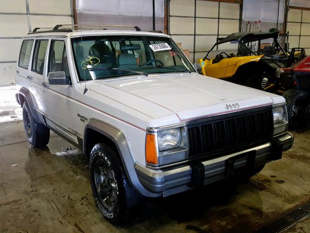 1J4FJ58S9ML605630 - 1991 JEEP CHEROKEE L WHITE photo 1