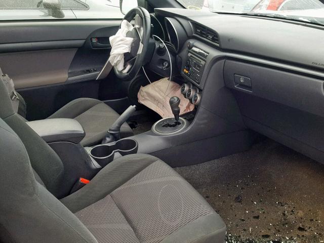 JTKJF5C73D3062255 - 2013 TOYOTA SCION TC ნაცრისფერი ფოტო 5