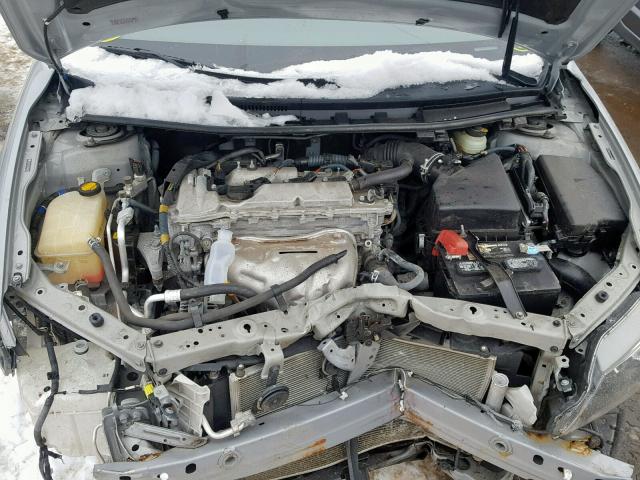 JTKJF5C73D3062255 - 2013 TOYOTA SCION TC ნაცრისფერი ფოტო 7