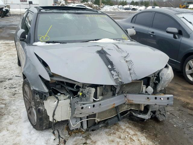 JTKJF5C73D3062255 - 2013 TOYOTA SCION TC ნაცრისფერი ფოტო 9