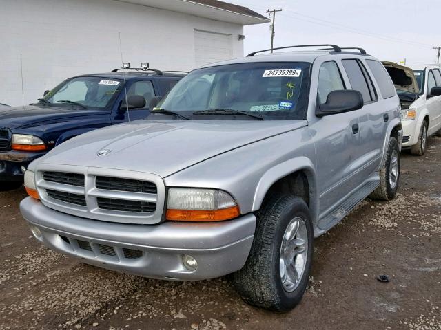 1D4HS78Z03F589497 - 2003 DODGE DURANGO R/ SILVER photo 2