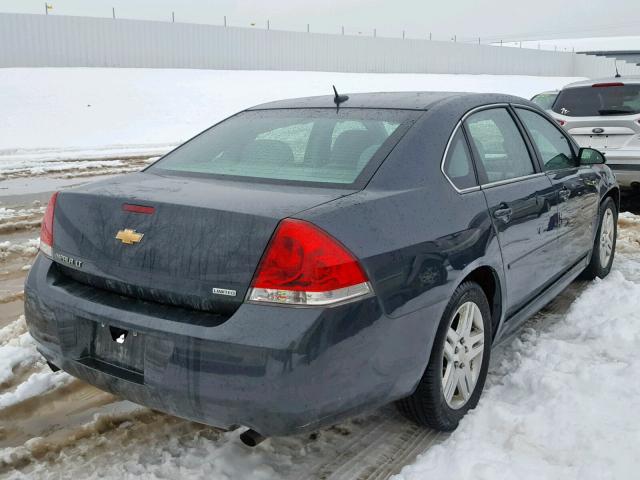 2G1WB5E31F1156915 - 2015 CHEVROLET IMPALA LIM BLACK photo 4