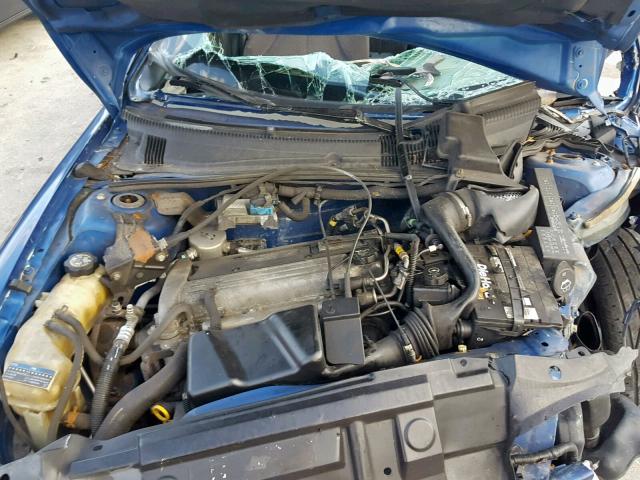 1G1JH52F737327950 - 2003 CHEVROLET CAVALIER L BLUE photo 7