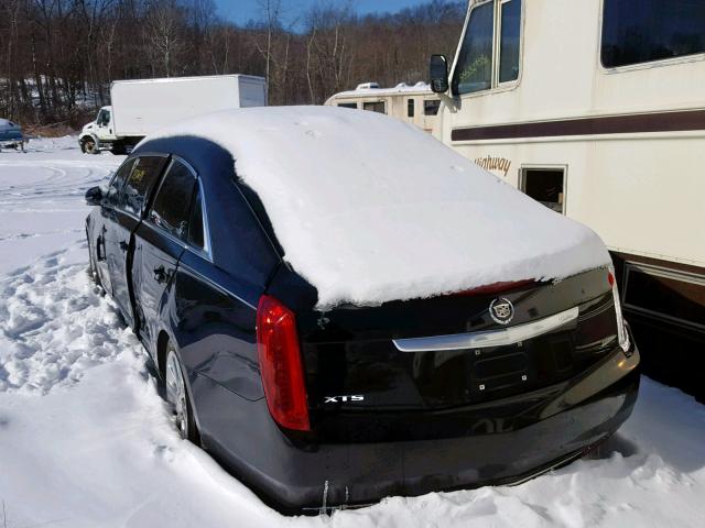 2GEXG6U34F9550227 - 2015 CADILLAC XTS LIMOUS BLACK photo 3