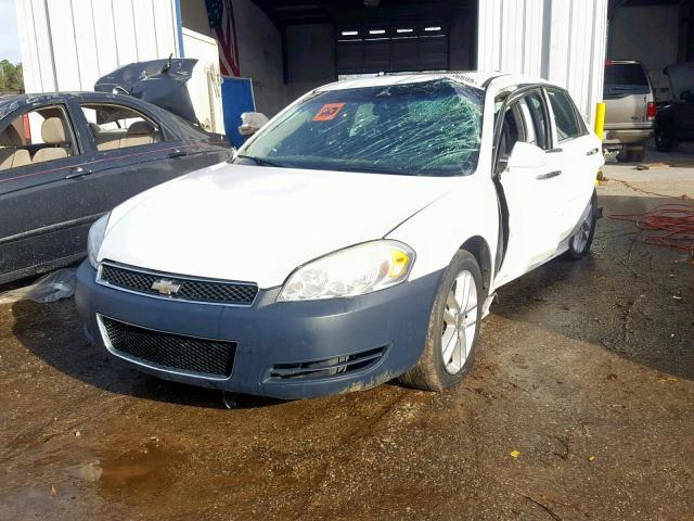 2G1WC5E38C1100558 - 2012 CHEVROLET IMPALA LTZ WHITE photo 2