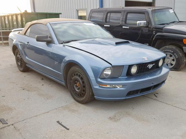 1ZVFT85H075334697 - 2007 FORD MUSTANG GT BLUE photo 1