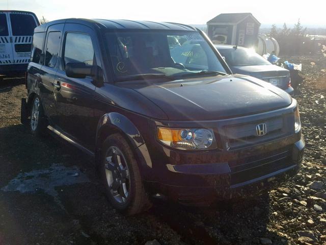 5J6YH17947L012614 - 2007 HONDA ELEMENT SC BLACK photo 1