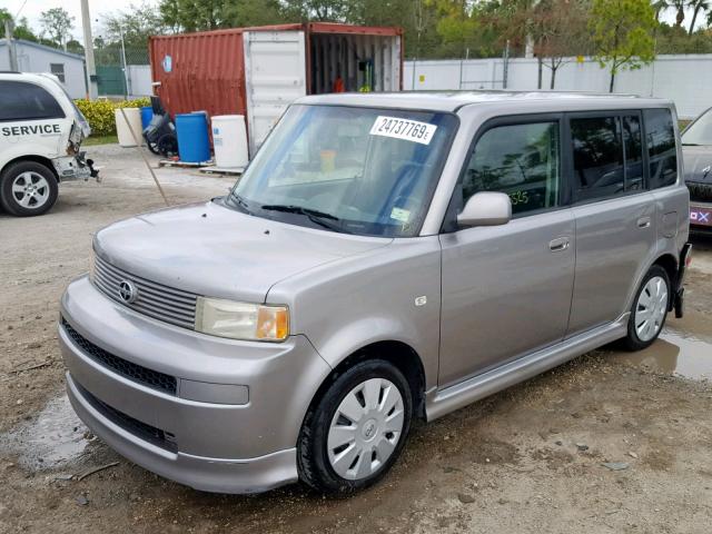 JTLKT334454019123 - 2005 TOYOTA SCION XB Сұр фото 2