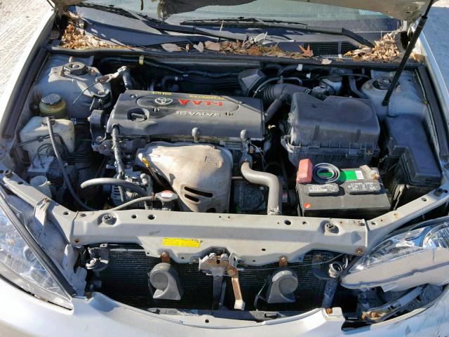 4T1BE32KX2U626592 - 2002 TOYOTA CAMRY LE SILVER photo 7