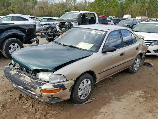 1Y1SK5263VZ404054 - 1997 GEO PRIZM BASE 米色 照片 2
