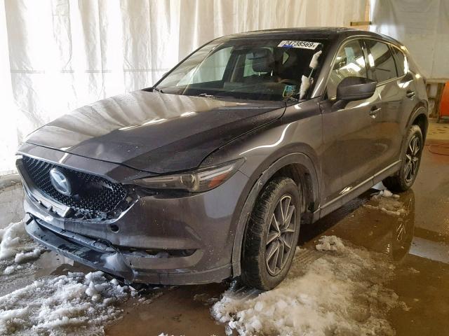 JM3KFBDL7H0159379 - 2017 MAZDA CX-5 GRAND GRAY photo 2