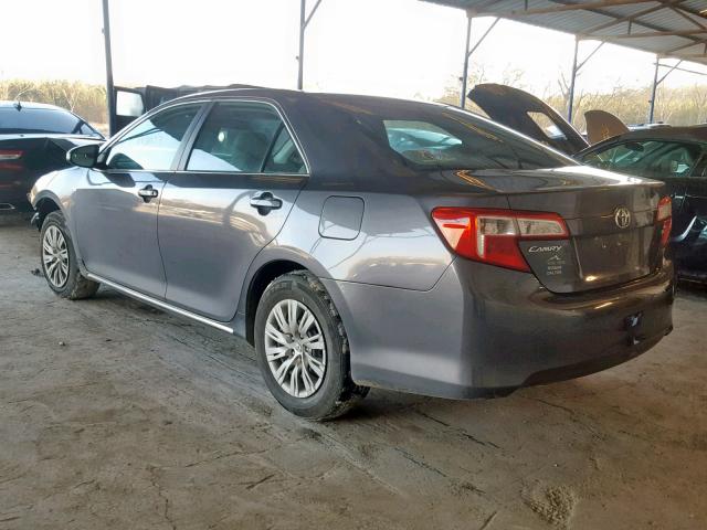 4T1BF1FK7CU131084 - 2012 TOYOTA CAMRY BASE GRAY photo 3