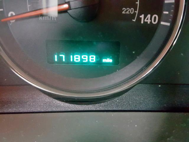 1J8HG48K87C643709 - 2007 JEEP COMMANDER SILVER photo 8