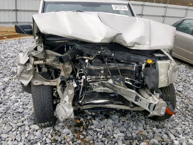 1J8HG48K87C643709 - 2007 JEEP COMMANDER SILVER photo 9
