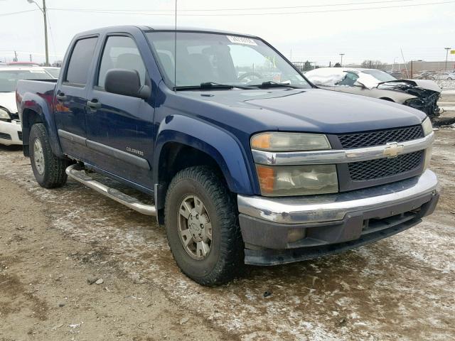 1GCDS136548185929 - 2004 CHEVROLET COLORADO BLUE photo 1