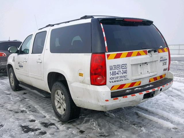 1GKS2KE70DR247397 - 2013 GMC YUKON XL K WHITE photo 3