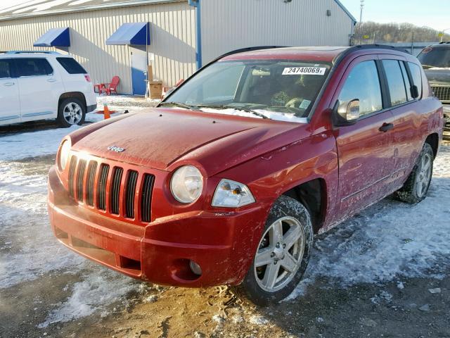 1J8FT47048D793752 - 2008 JEEP COMPASS SP 红色 照片 2
