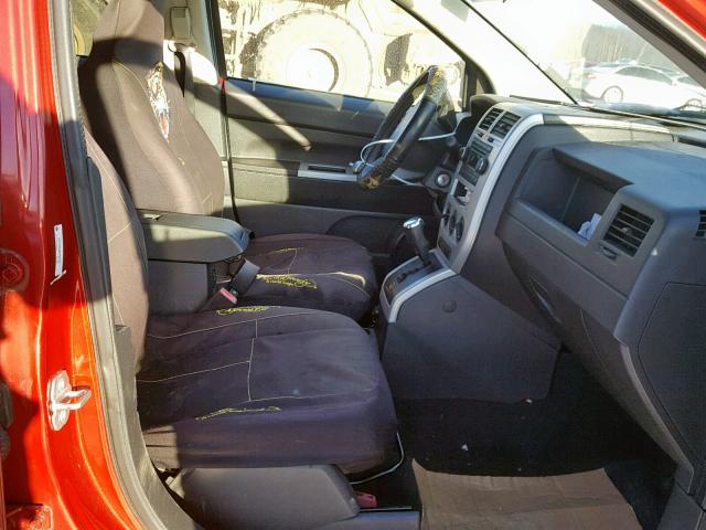 1J8FT47048D793752 - 2008 JEEP COMPASS SP 红色 照片 5