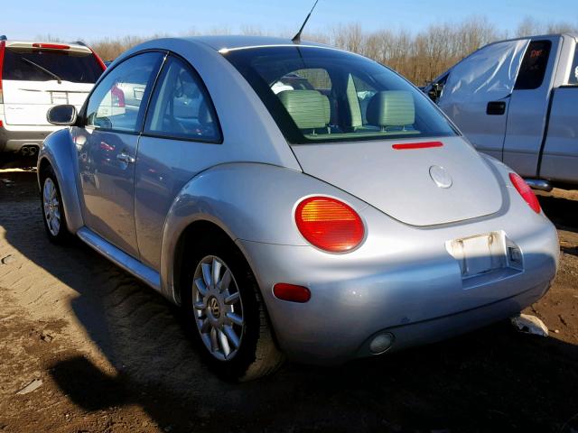3VWCK31C44M415369 - 2004 VOLKSWAGEN NEW BEETLE Gümüş foto 3