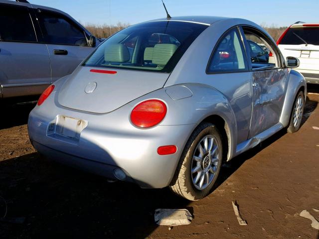 3VWCK31C44M415369 - 2004 VOLKSWAGEN NEW BEETLE Gümüş foto 4
