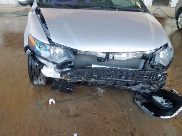 JHMZE2H71BS003727 - 2011 HONDA INSIGHT EX SILVER photo 9