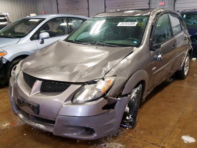 5Y2SL628X4Z425183 - 2004 PONTIAC VIBE GRAY photo 2