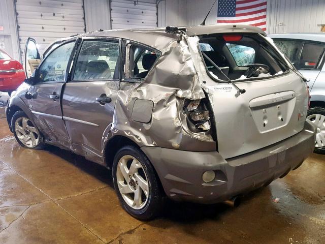 5Y2SL628X4Z425183 - 2004 PONTIAC VIBE GRAY photo 3