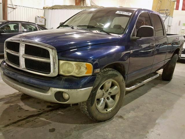 1D7HA18D74J293334 - 2004 DODGE RAM 1500 S 蓝色 照片 2