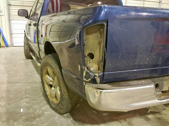 1D7HA18D74J293334 - 2004 DODGE RAM 1500 S 蓝色 照片 9