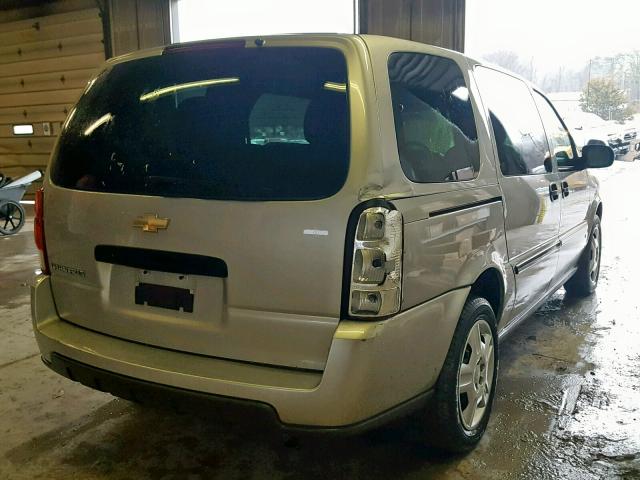 1GNDV23L06D134326 - 2006 CHEVROLET UPLANDER L SILVER photo 4