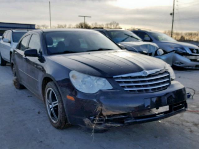 1C3LC46K68N237275 - 2008 CHRYSLER SEBRING LX BLACK photo 1