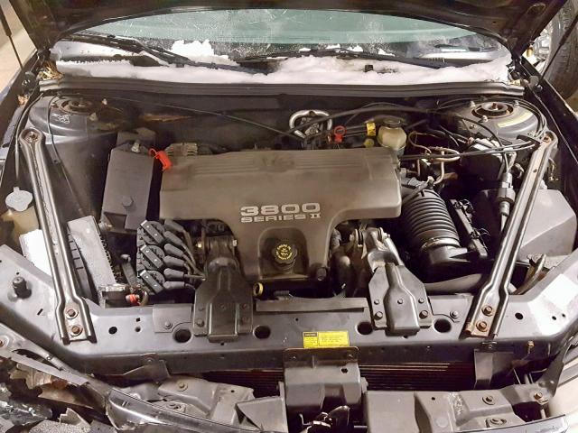 1G2WP52K3WF328377 - 1998 PONTIAC GRAND PRIX BLACK photo 7