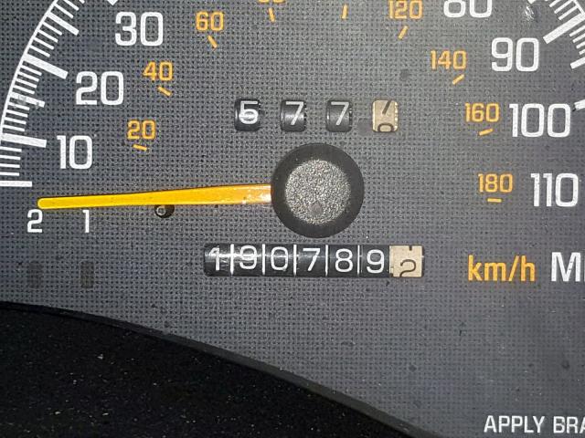 1G2WP52K3WF328377 - 1998 PONTIAC GRAND PRIX BLACK photo 8